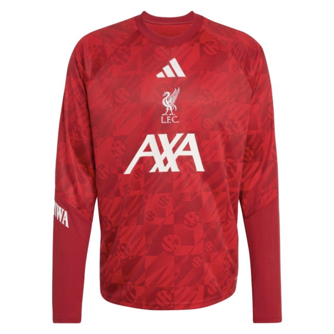 2026/27 Liverpool Pre Warm Up Top Maroon) Kit (Active
